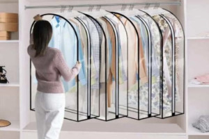 PVC eva çoklu elbise kılıfı 1 adet