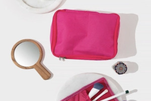 Makyaj Çantası Kozmetik Düzenleyici Bavul Organizer Valiz Düzenleyici