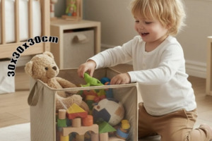 1 adet 30x30x30x dolap düzenleyici ön kısmı şeffaf pvc çok amaçlı kutu